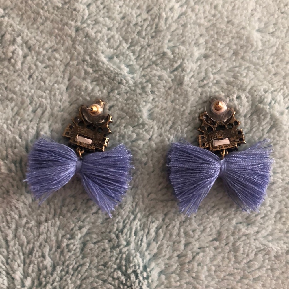 Tassel stud earrings - Picture 4 of 9